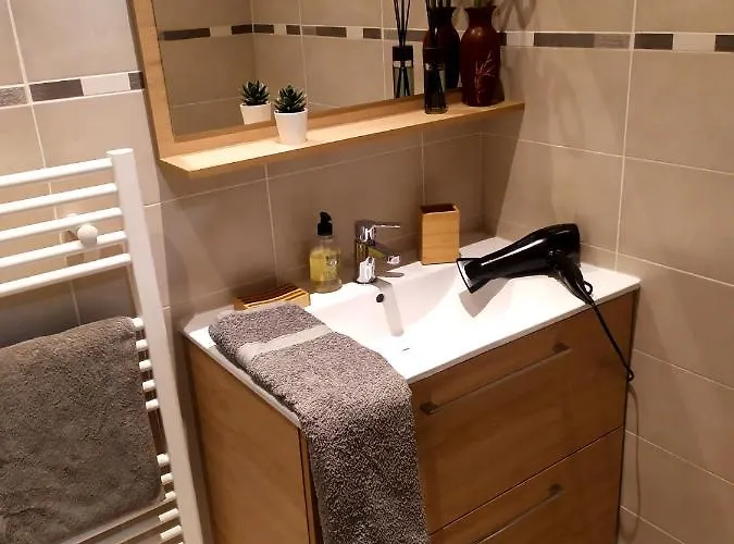 Private Independant Flat - Center - 2 Balconies 루르드